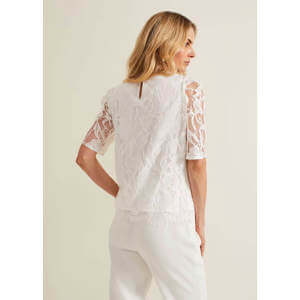 Phase Eight Kaycee Scallop Lace Top